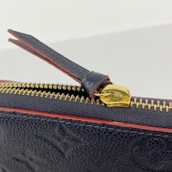 LOUIS VUITTON Red Monogram Wallet - Picture 8 of 10